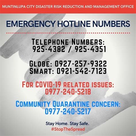 drrmo muntinlupa|Muntinlupa City Disaster Risk Reduction and Management Office .